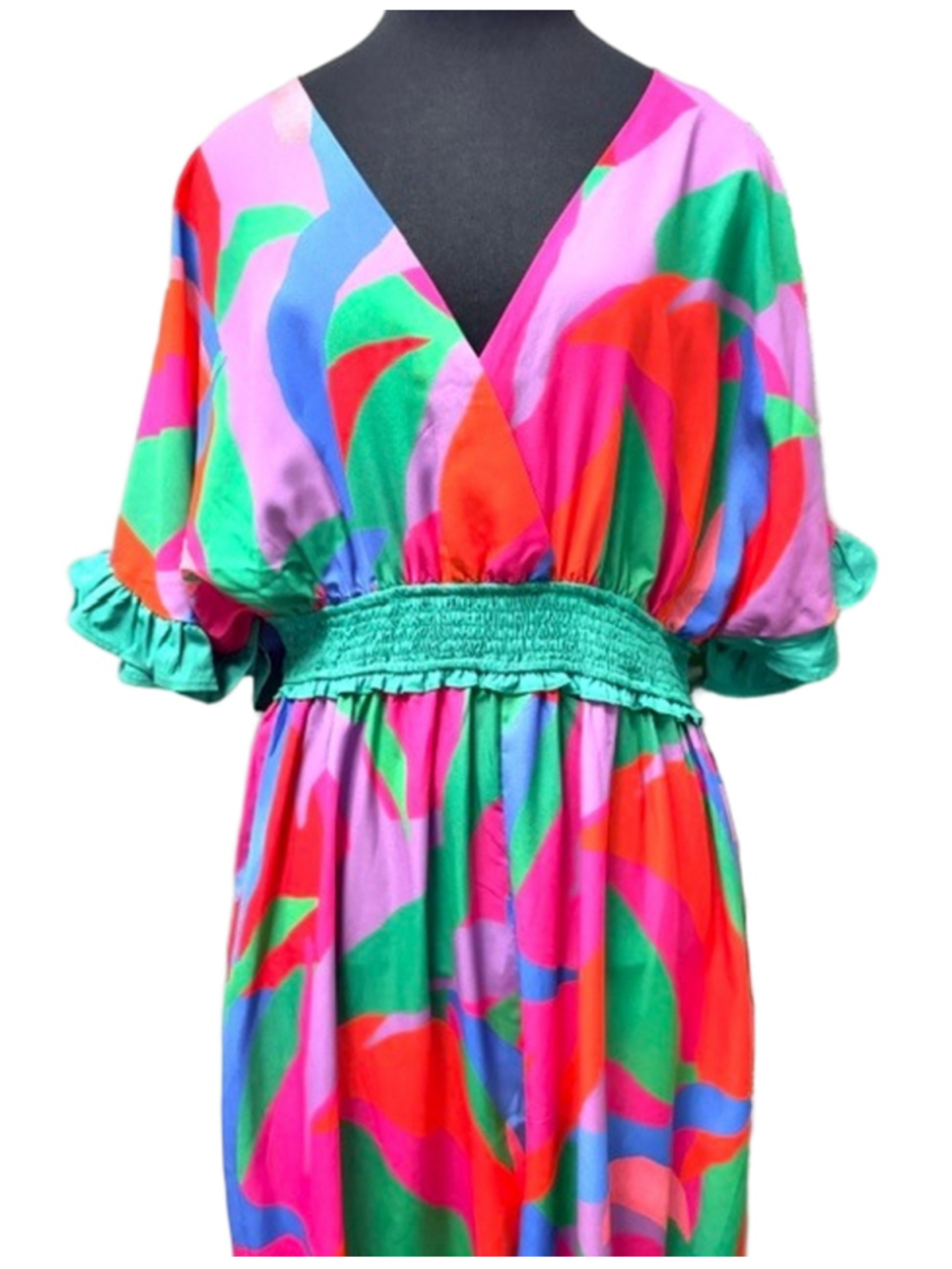 Goodtime USA Kaleidoscope-Print Harem Jumpsuit Women's Size 1XL NWT - Picture 5 of 11